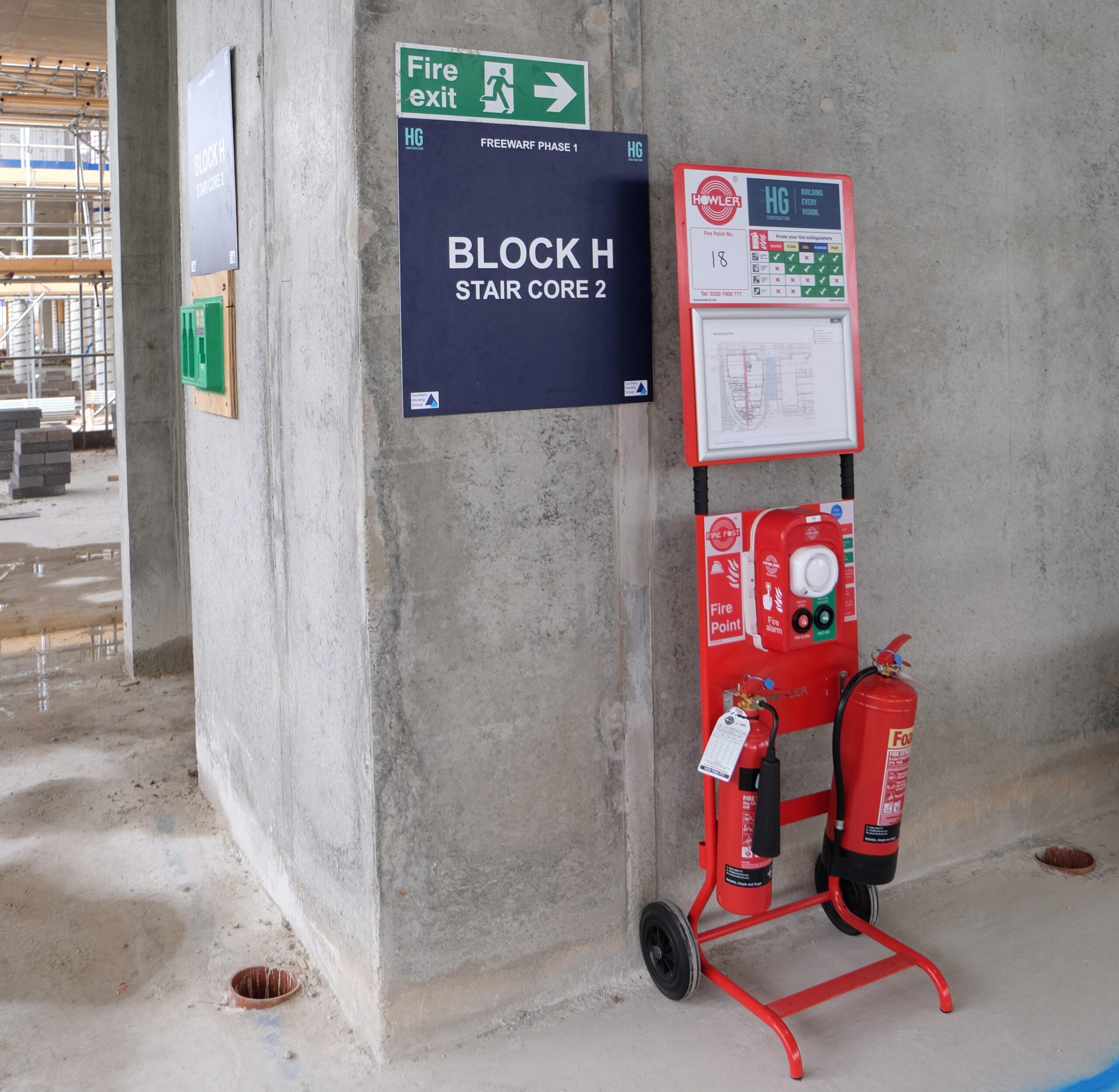 construction fire safety plan
